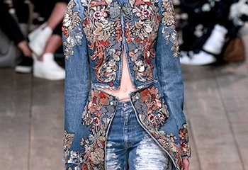 Jeans bordado é tendência para o Inverno 2018!